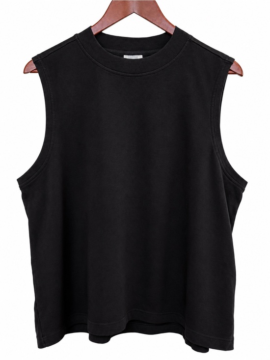 Pact Tops - PACT Organic Cotton Sleeveless Top Black Women’s XL